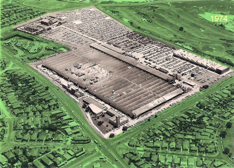 Pagewood Plant Aerial1974.Dated