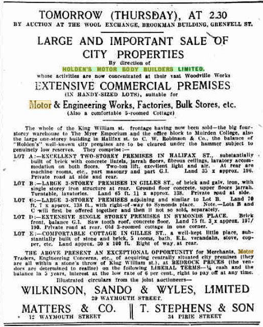 Sales 1929